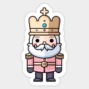 Kawaii nutcracker Sticker